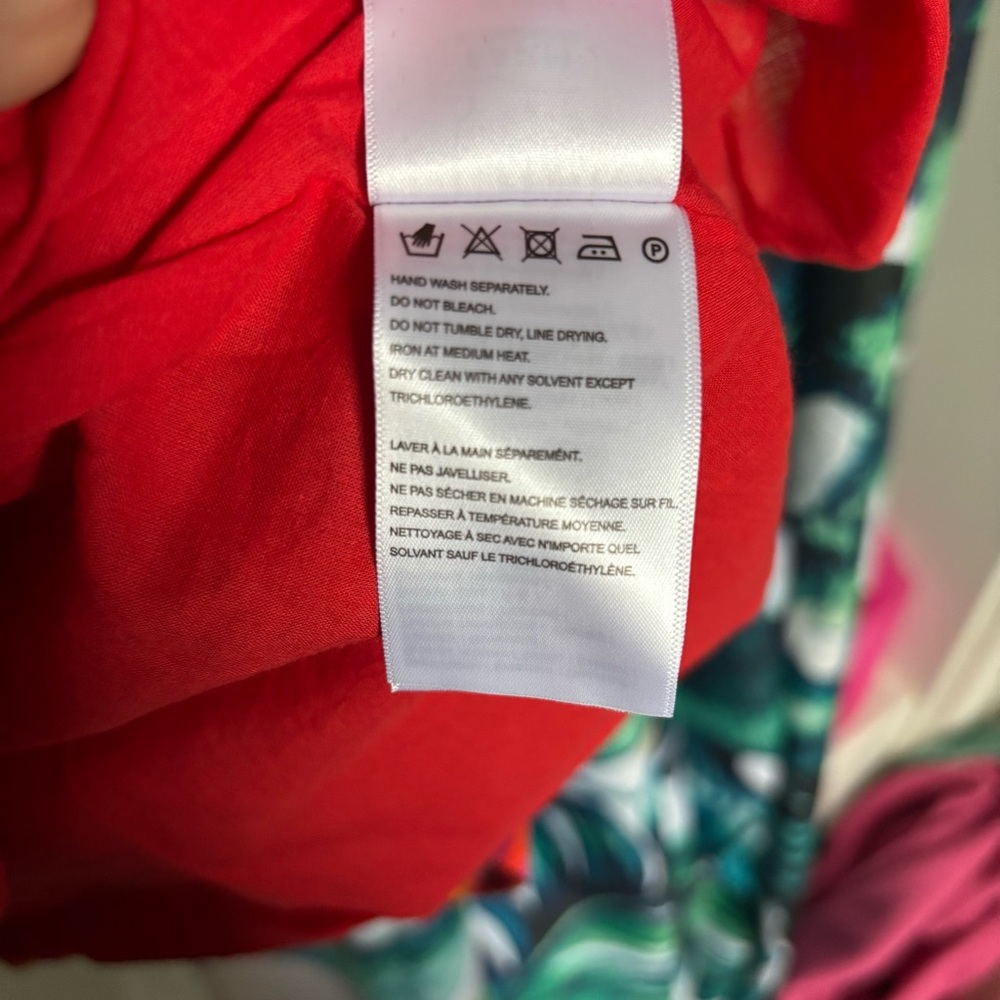 FARM Rio Red Multi-Color Mini Dress - Picture 12 of 14